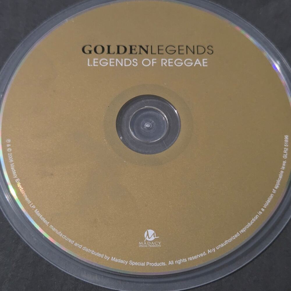 Vtg 2006 Golden Legends Legends of Reggae CD